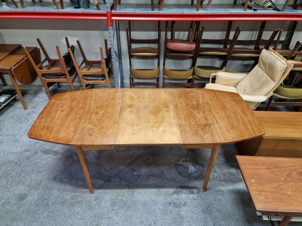 Spisebord med klapper, teak