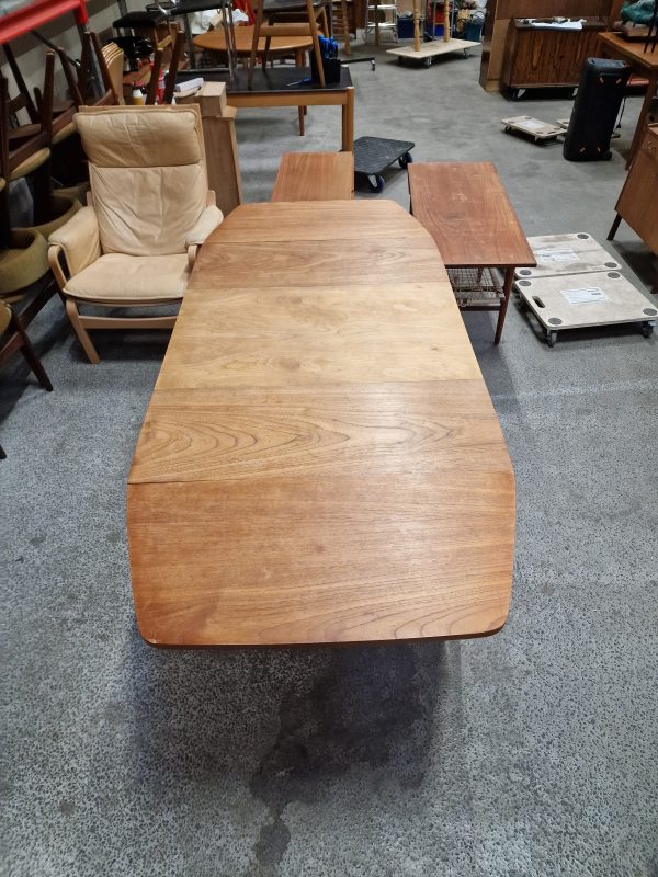 Spisebord med klapper, teak