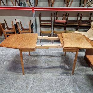 Spisebord med klapper, teak - Image 12