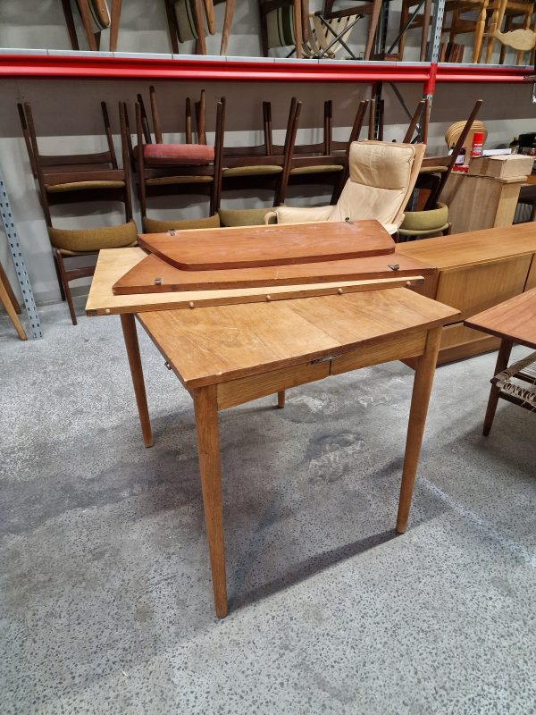 Spisebord med klapper, teak