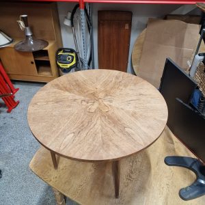 Rundt sofabord, palisander - Image 3