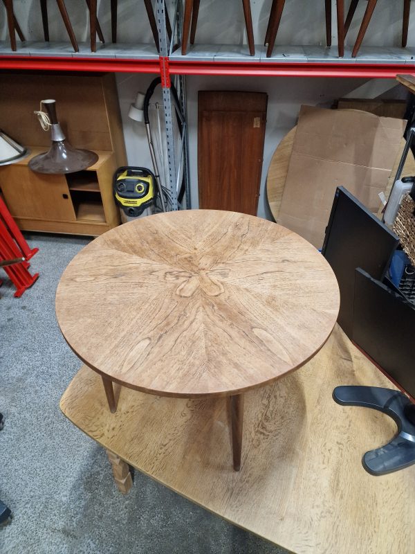 Rundt sofabord, palisander