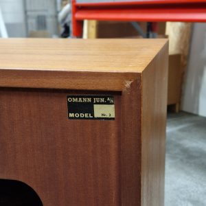 Skænk i teaktræ med 2x2 skuffer,  Omann Jr, model 2 - Image 5