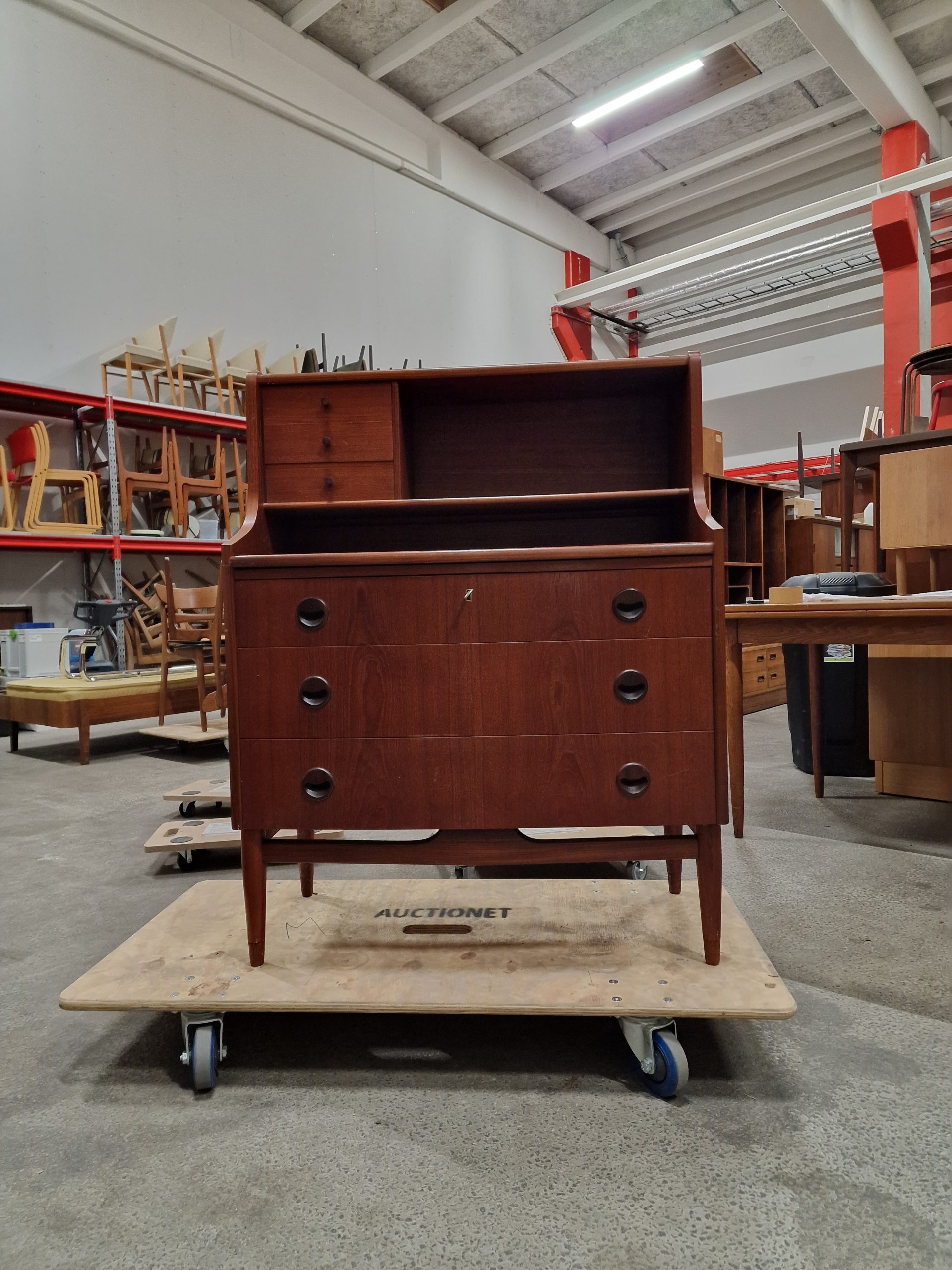 Chatol i teak på stel - Image 8