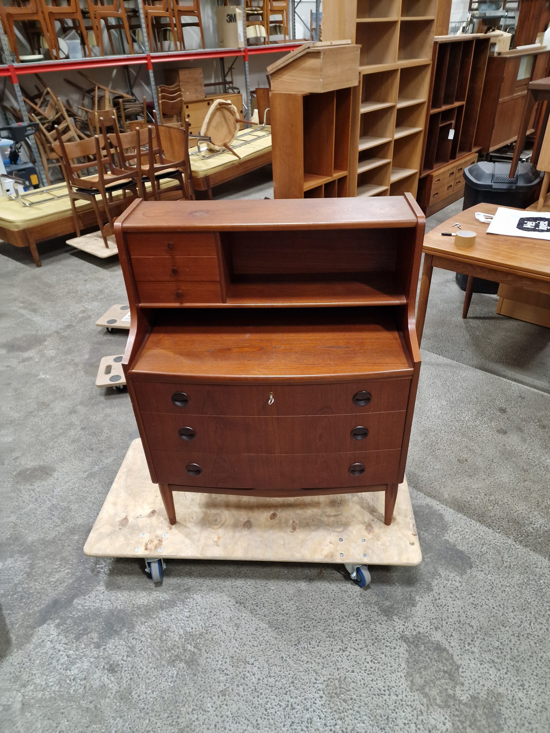 Chatol i teak på stel - Image 7