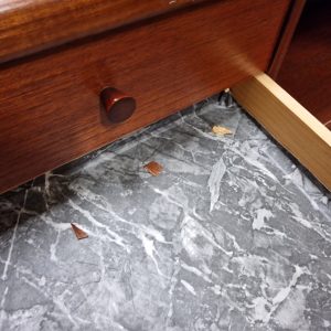 Chatol i teak på stel - Image 3