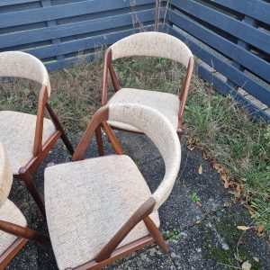 6 stk spisestole i massiv teak, Kai Kristiansen, model 31 - Image 6