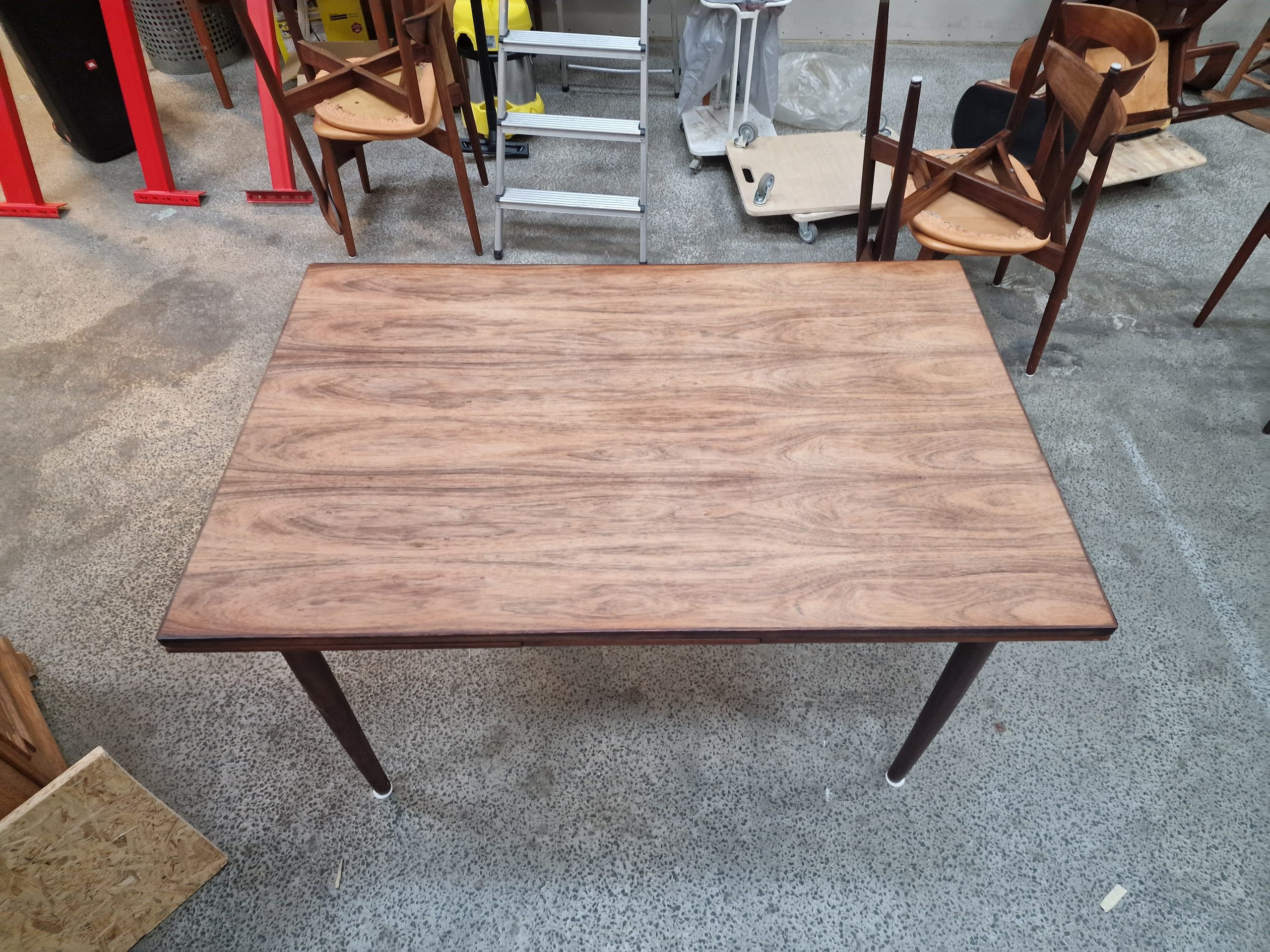 Spisebord i palisander med hollandsk udtræk - Image 3