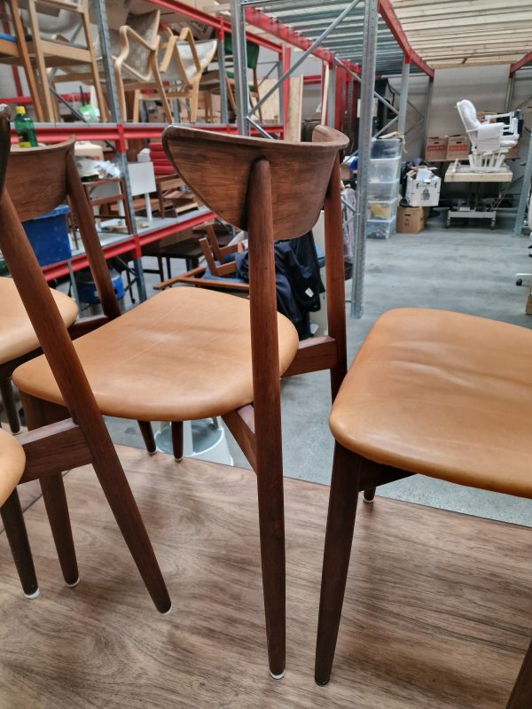 Seks spisestole, Harry Østergaard, palisander