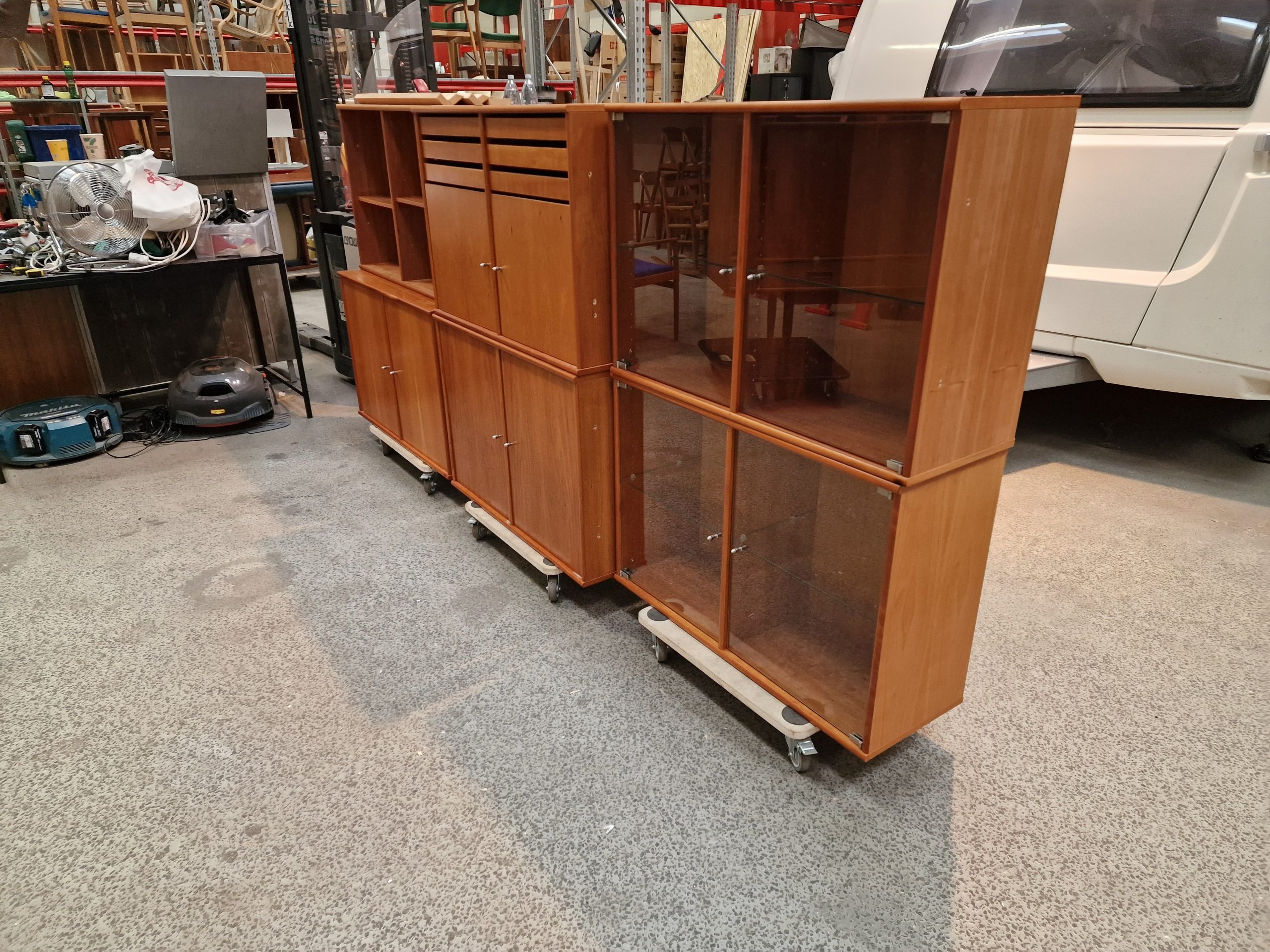 Væghængte reoler, Mistral, Kirsebær - Image 3