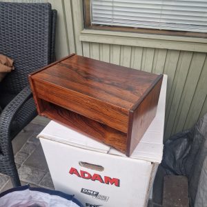 Sengebord med skuffe, palisander