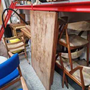 Spisebord i teak med hollandsk udtræk - Image 1