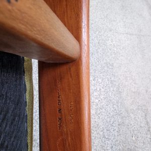 Seks spisestole i massiv teak, P.E. Jørgensen, Farsø Stolefabrik - Image 5