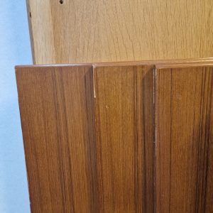 Rundt spisebord i teak med 4 tillægsplader - Image 5