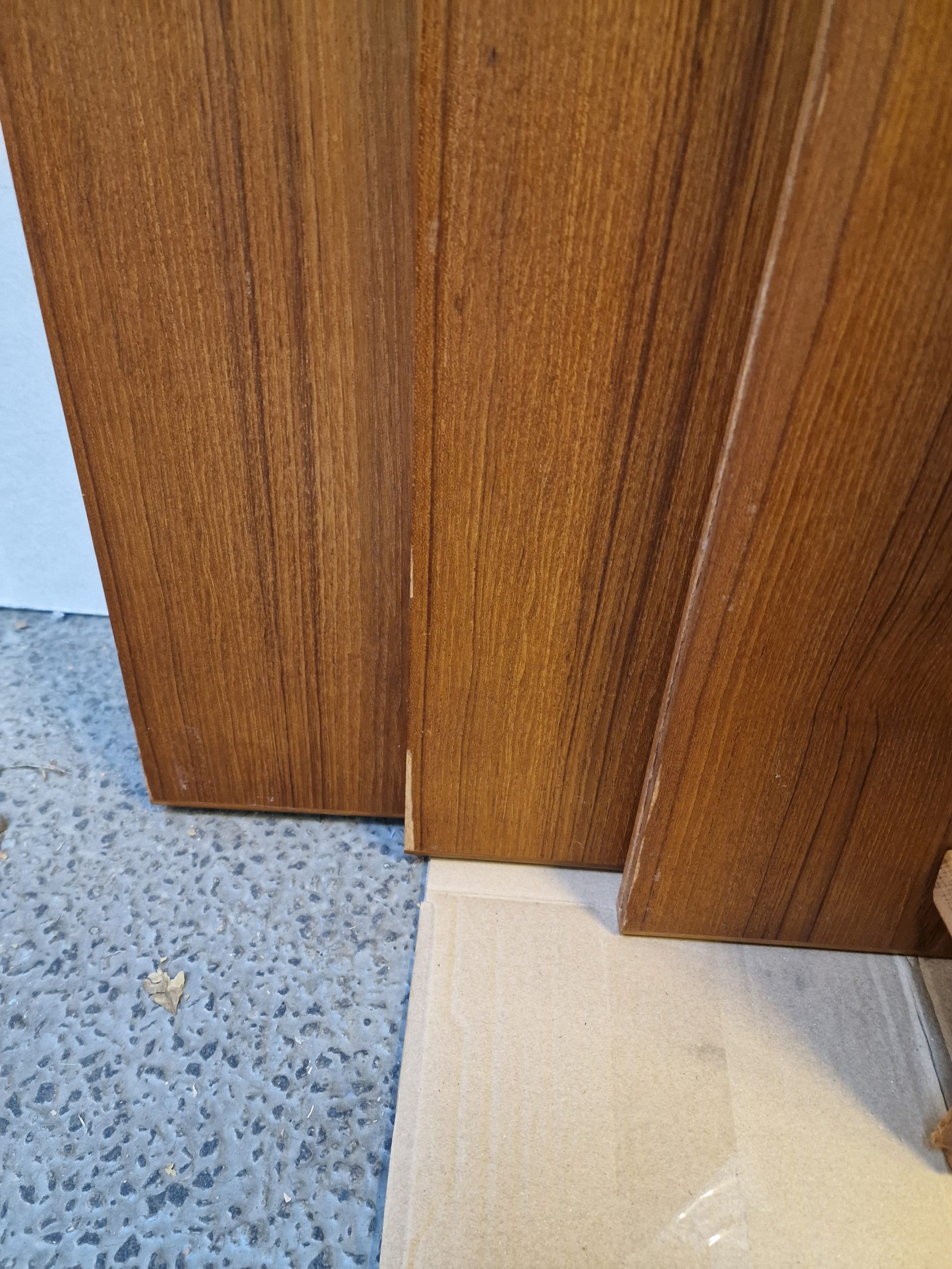 Rundt spisebord i teak med 4 tillægsplader - Image 6