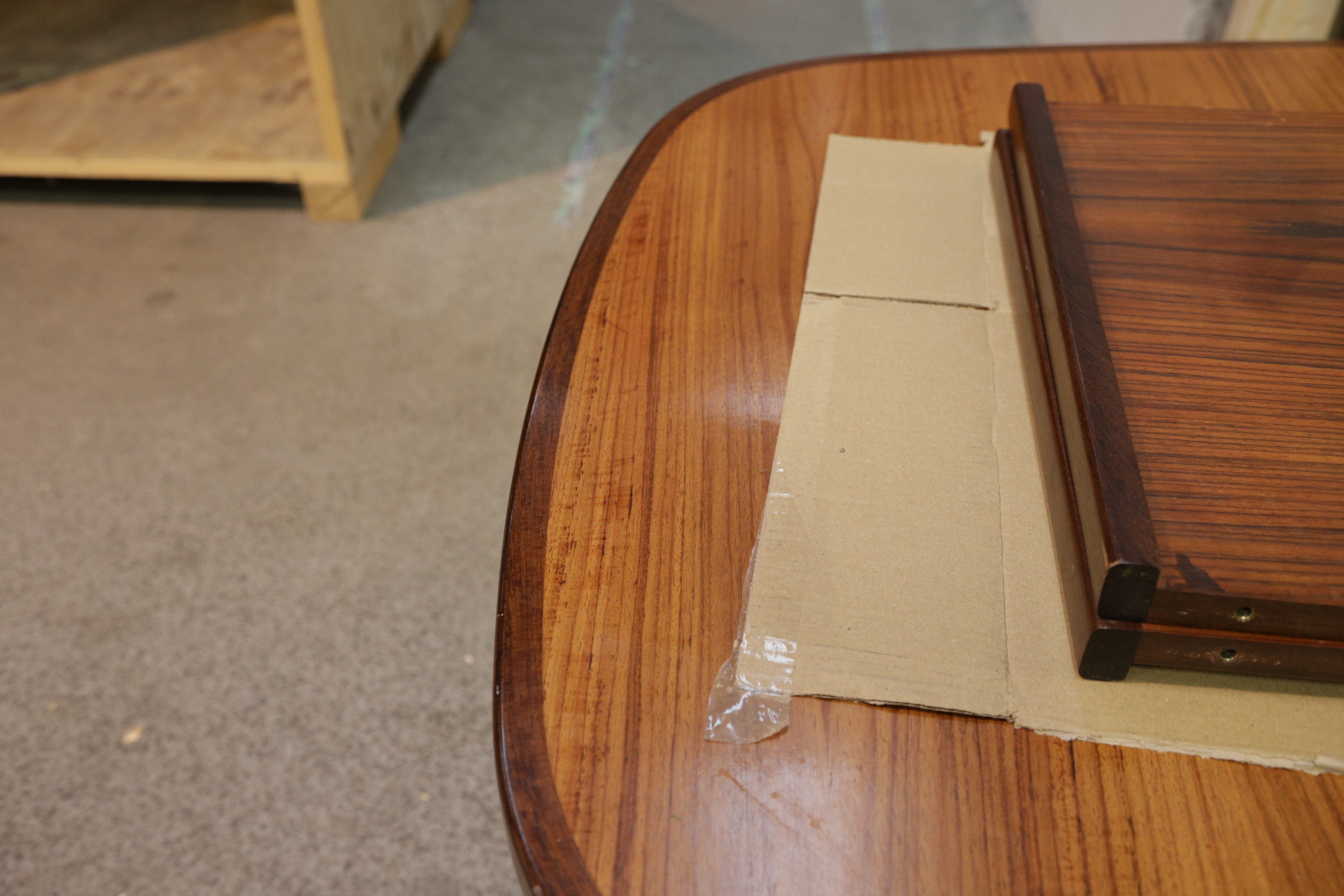 Ovalt spisebord, palisander, Gudme Møbelfabrik - Image 3