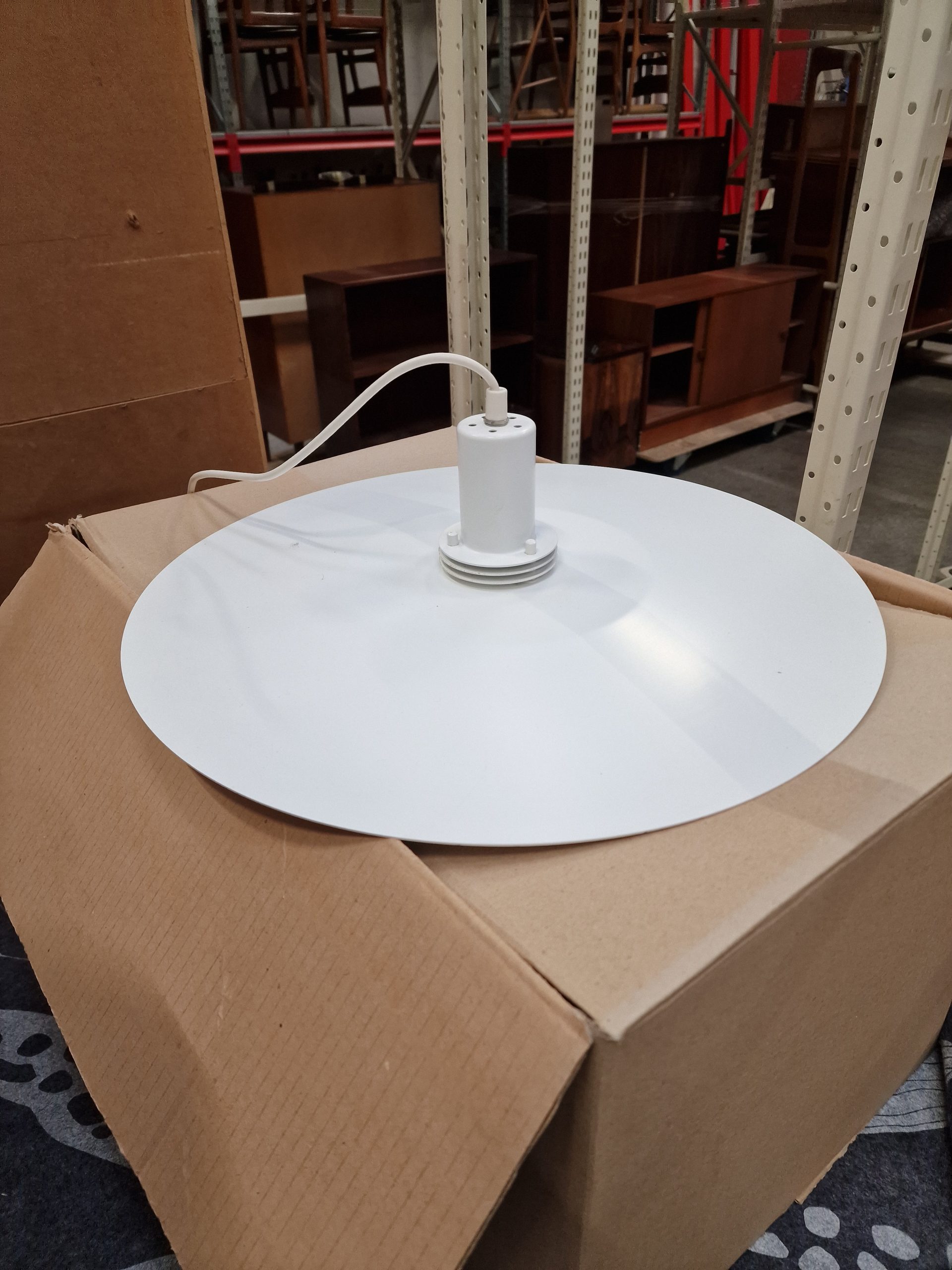 Pendel, hvid, Ø50 cm - Image 1