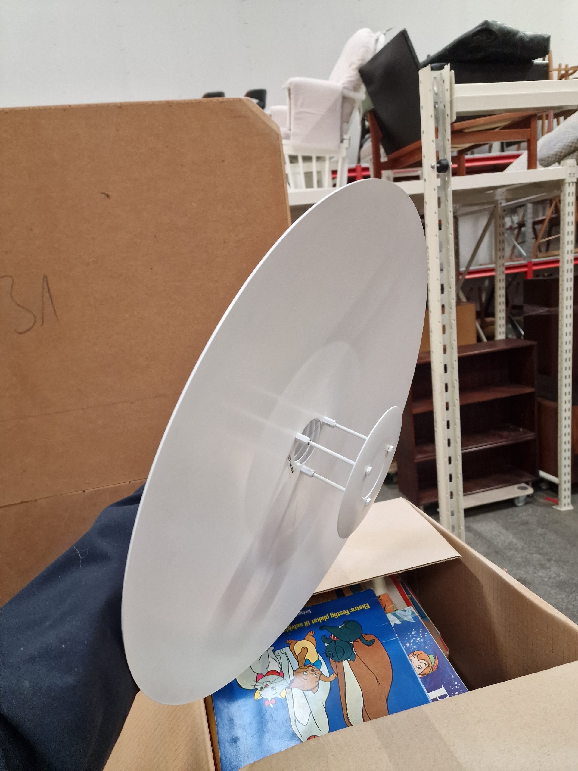 Pendel, hvid, Ø50 cm - Image 3