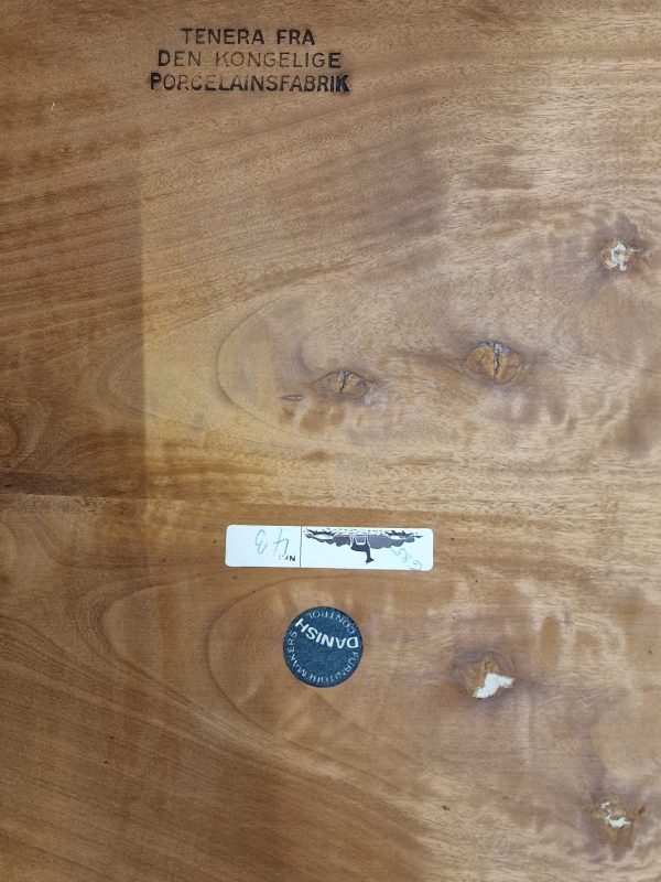 Severin Hansen bord med royale kakler