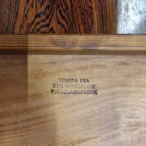 Severin Hansen bord med royale kakler - Image 5