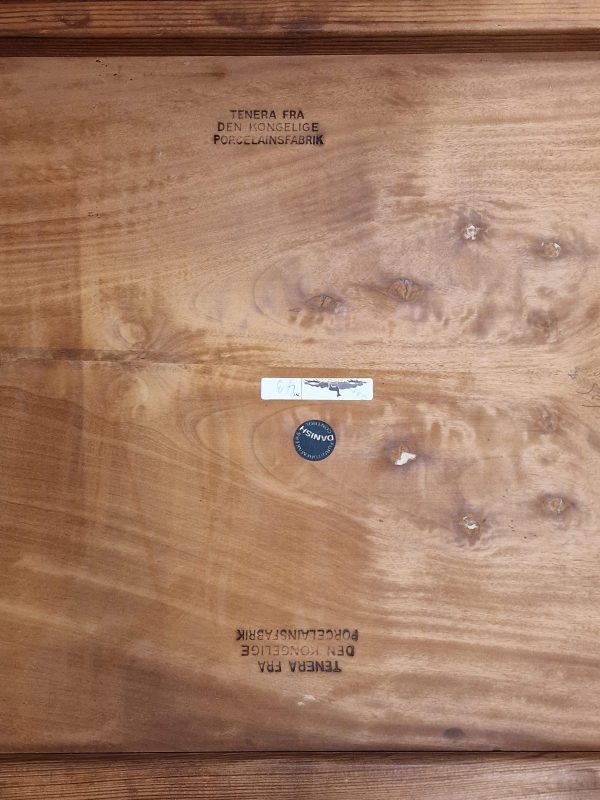 Severin Hansen bord med royale kakler