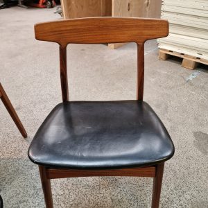 Fire spisestole, massiv palisander - Image 8