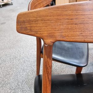 Fire spisestole, massiv palisander - Image 11