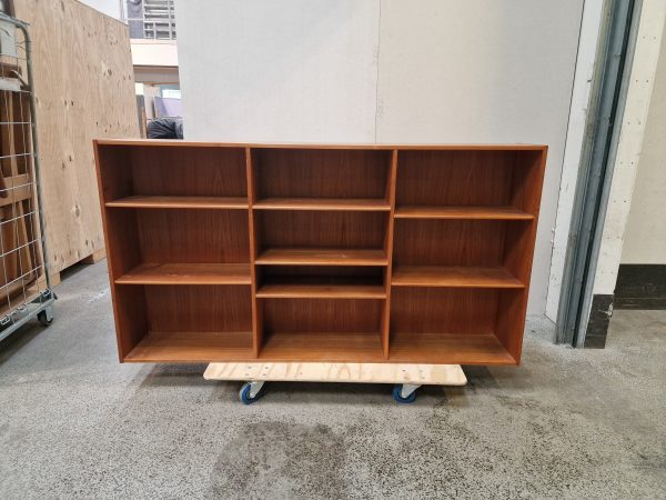 Bogreol-overdel, teak