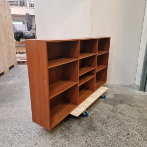 Bogreol-overdel, teak - Image 4