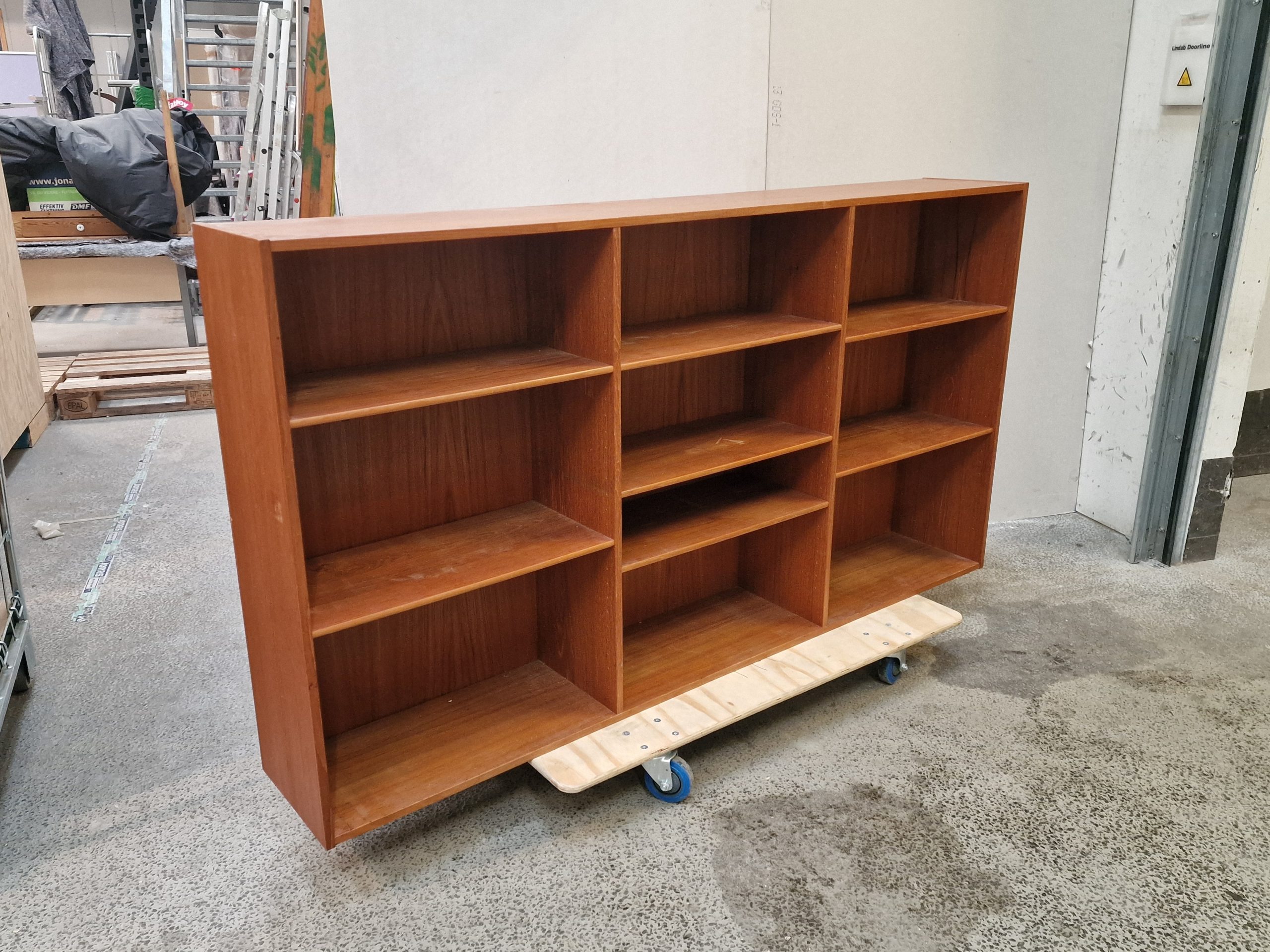 Bogreol-overdel, teak - Image 8