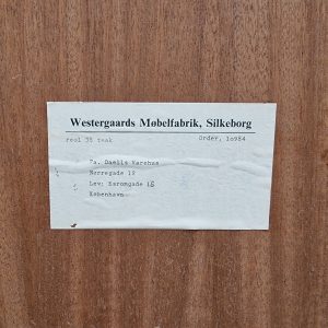 Bogreol-overdel, teak - Image 9