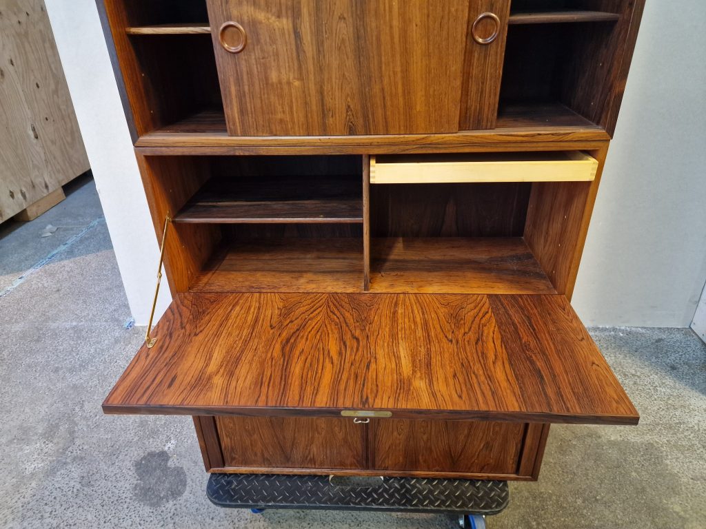 Vangereol, tre fag, palisander, Kai Kristiansen