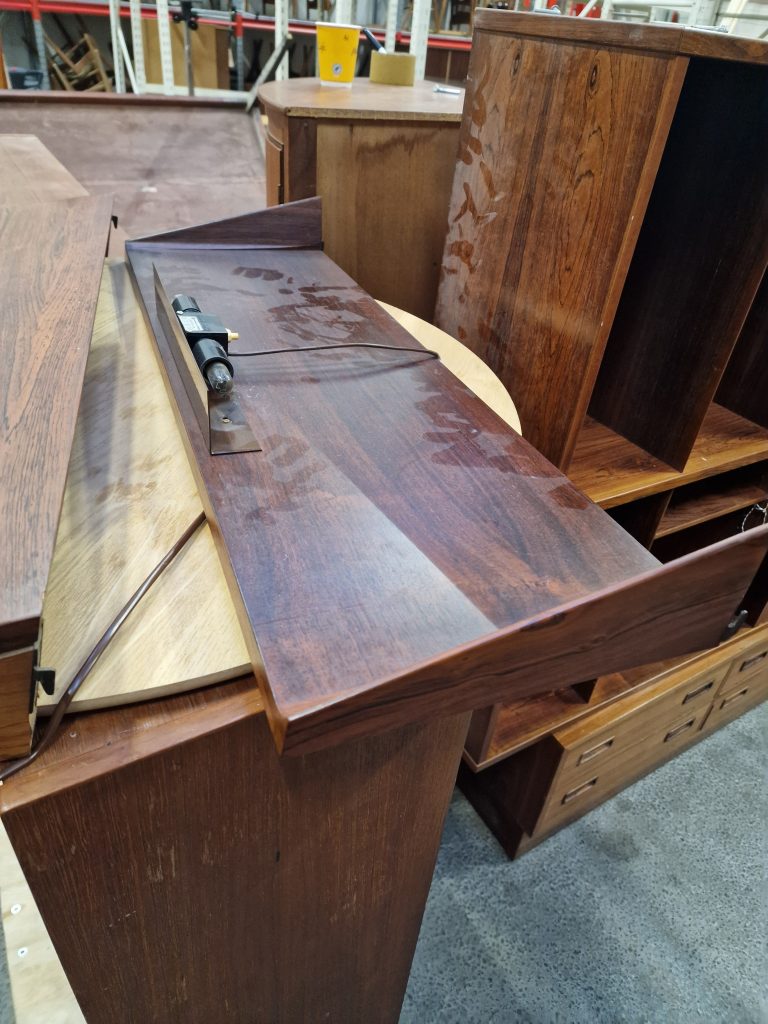 Vangereol, tre fag, palisander, Kai Kristiansen