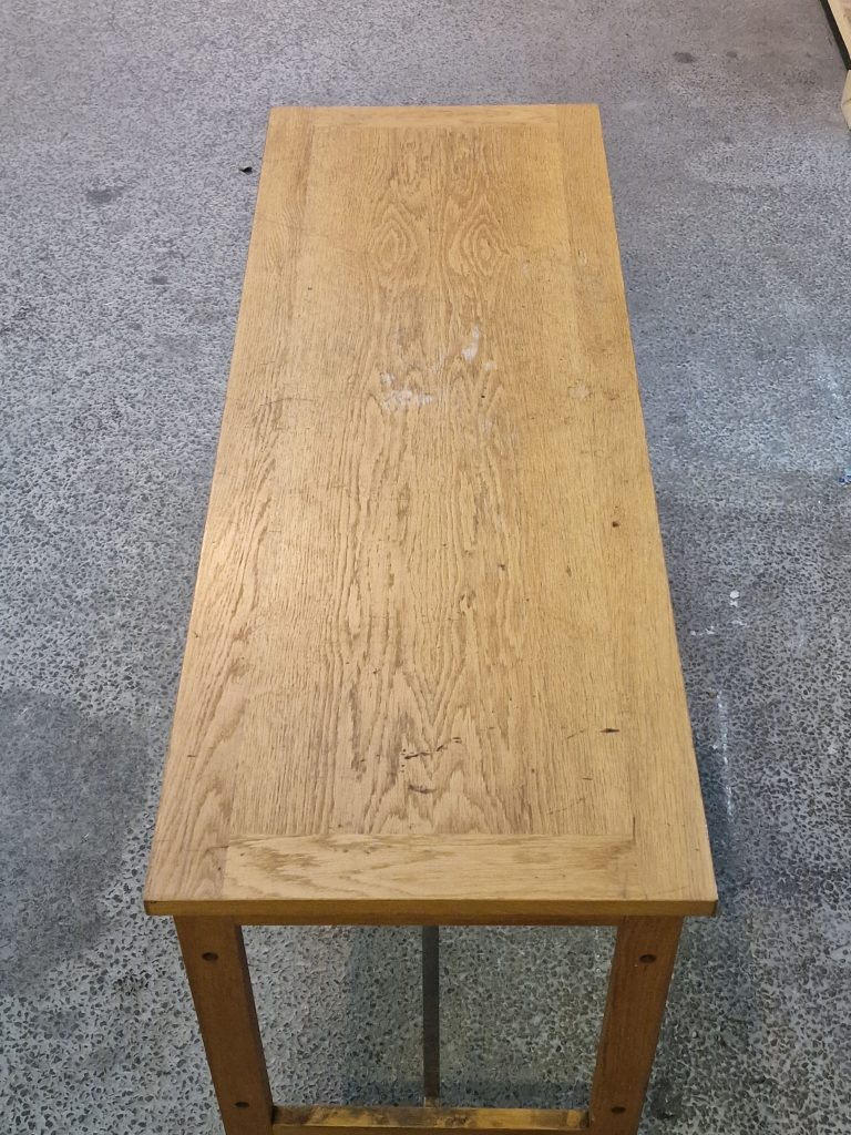 Aflæggerbord, egetræ, Bjerringbro Savværk