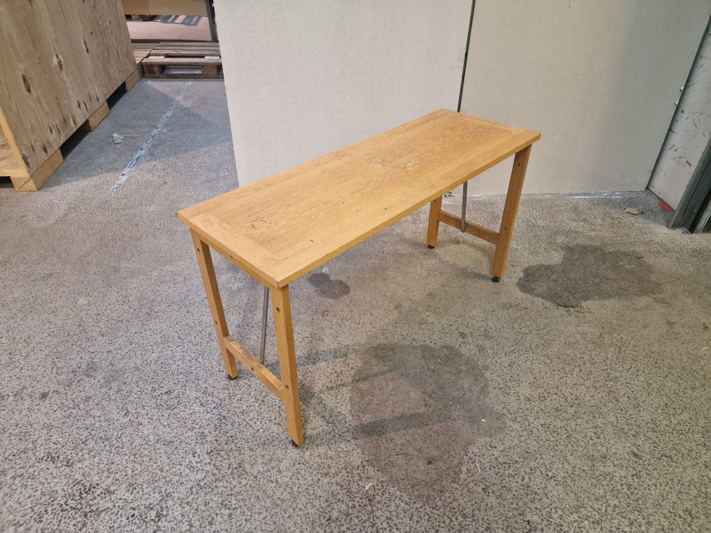 Aflæggerbord, egetræ, Bjerringbro Savværk