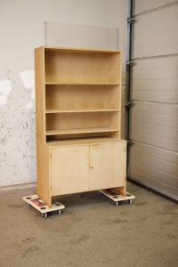 Skænk og reol i egetræ, RY-100, Hans J. Wegner