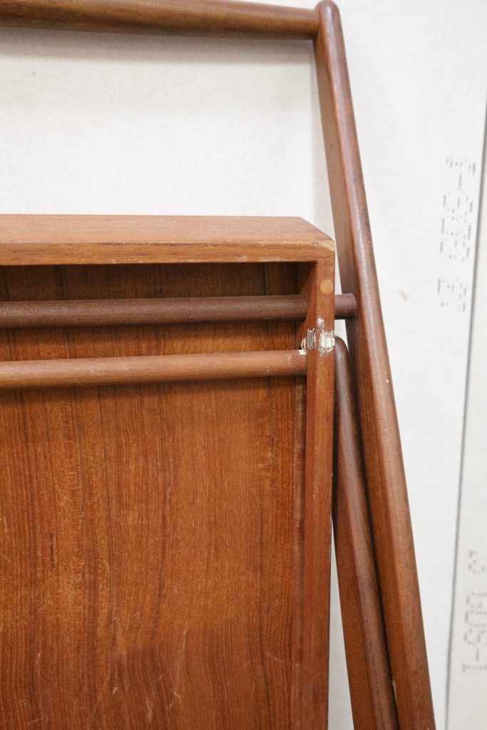 Serveringsbord på hjul, teak