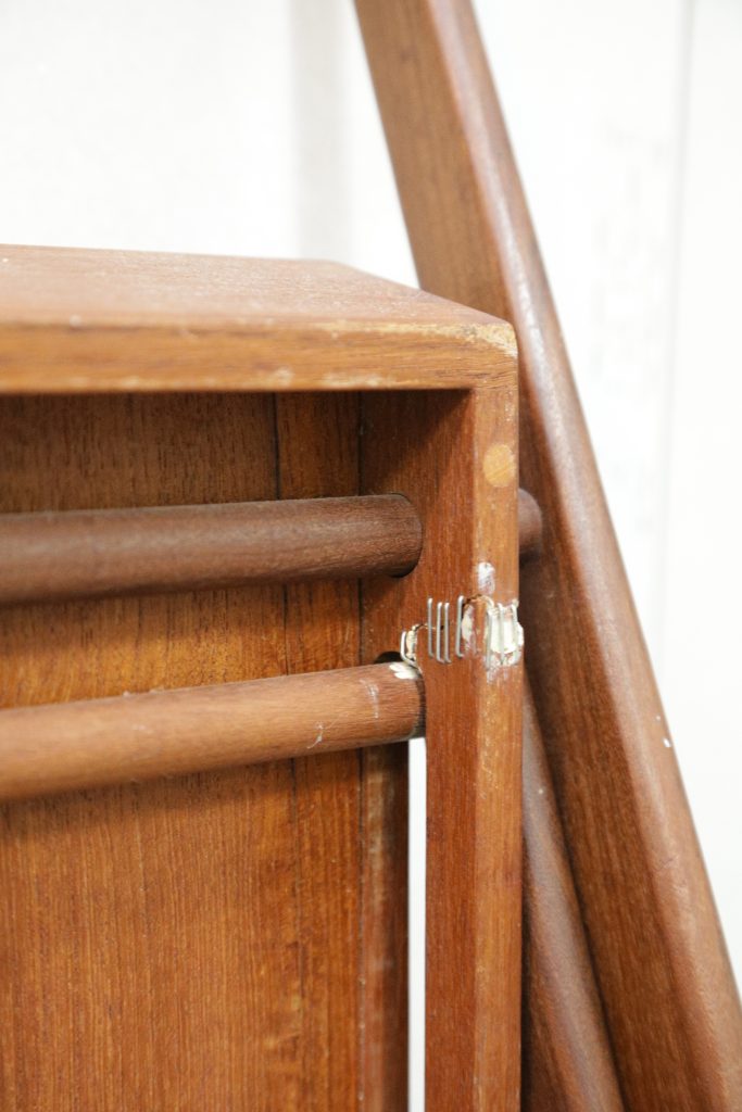 Serveringsbord på hjul, teak