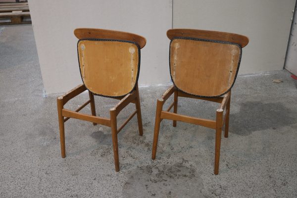 To stk Farstrup model 210 med løse sæder, teak