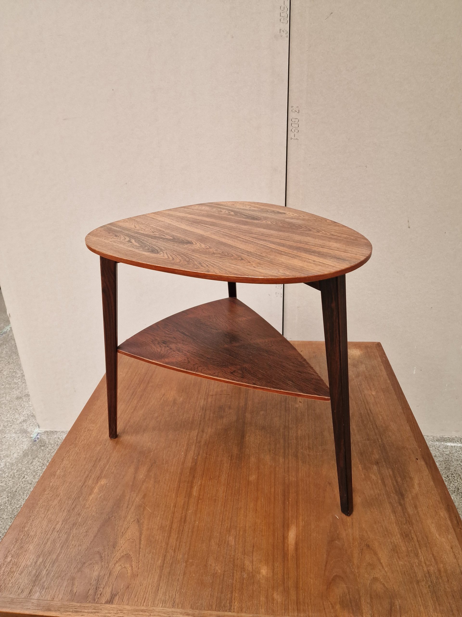 Sidebord, palisander, Jørgen Aakjær Jørgensen model Heart Table