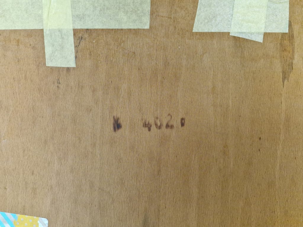 Armstol i massiv teak, Arne Vodder model 62A