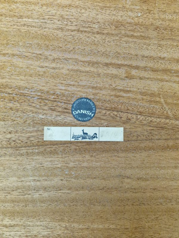 Rundt spisebord med tillægsplade, egetræ, Severin Hansen model 42, Haslev Møbelfabrik