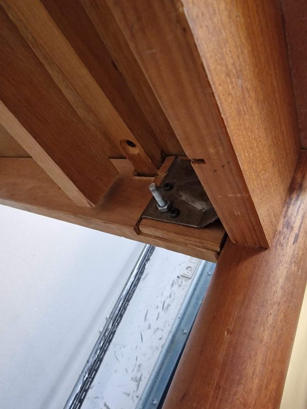 Spisebord med hollandsk udtræk, teak