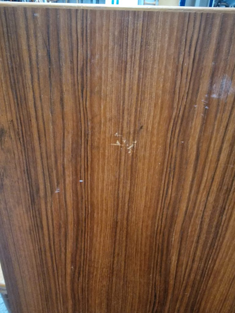 Rundt spisebord med to tillægsplader, Ø120, teak