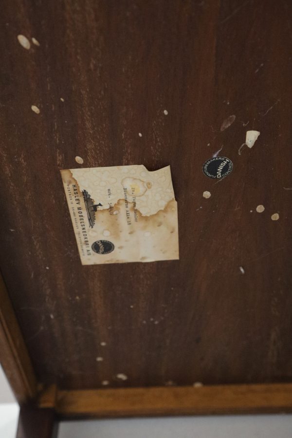 Severin Hansen sofabord og sideborde, lakeret mahogni