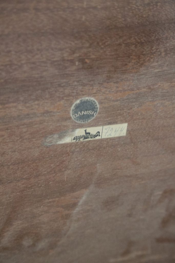 Severin Hansen sofabord og sideborde, lakeret mahogni