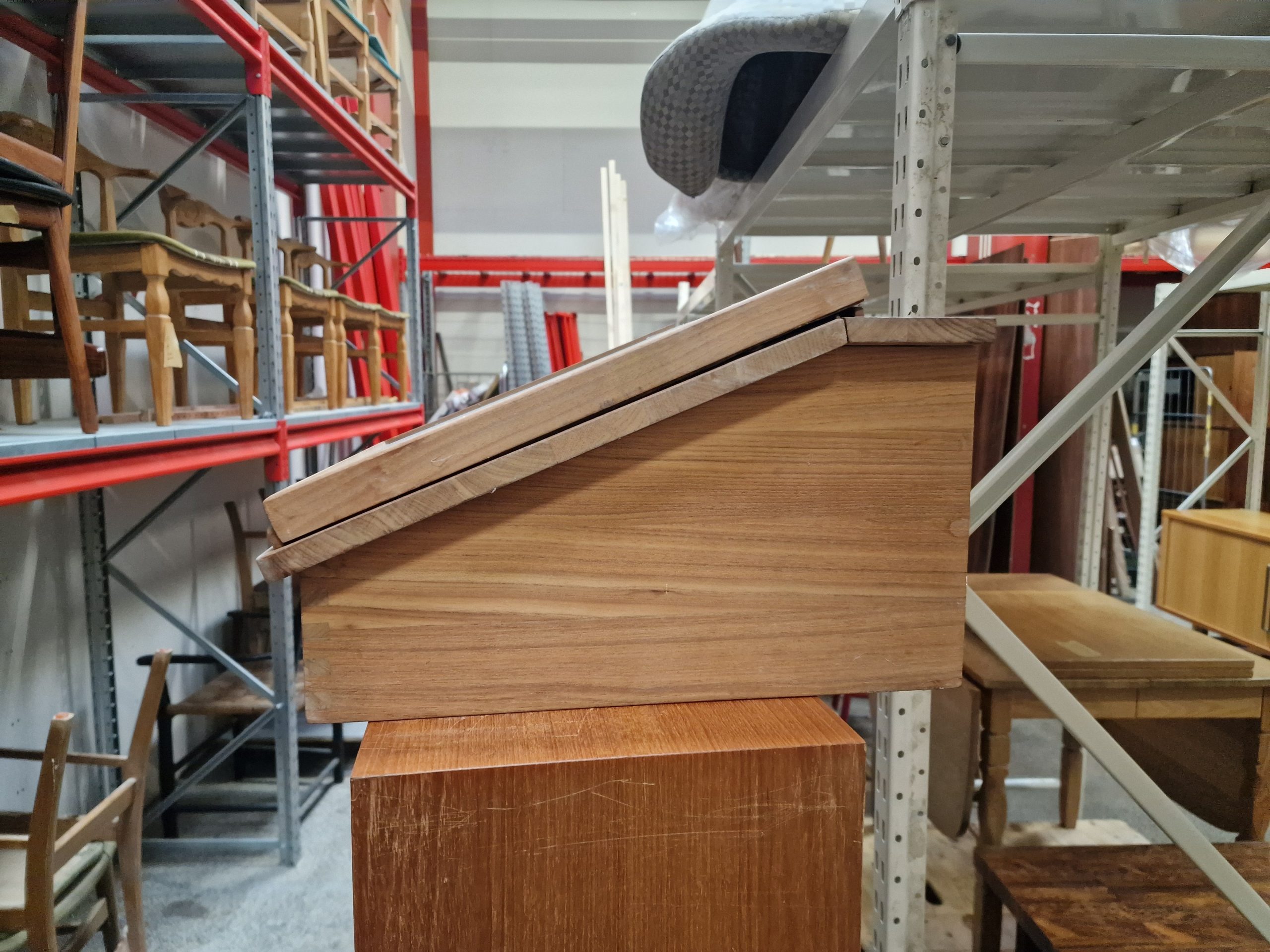 Trip Trap Skrivepult, teak, væghængt