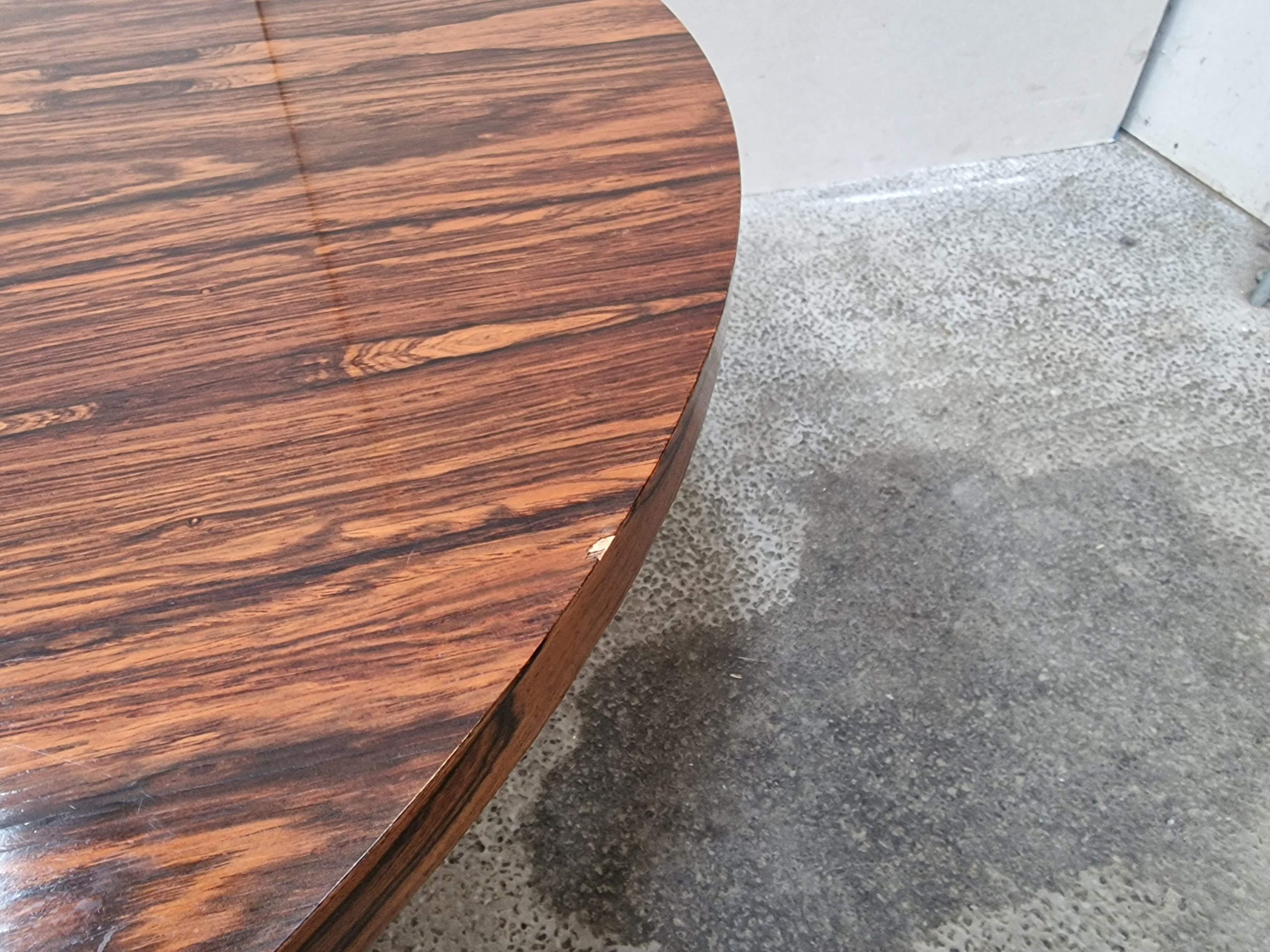 Rundt sofabord, palisander, Sven Ellekær