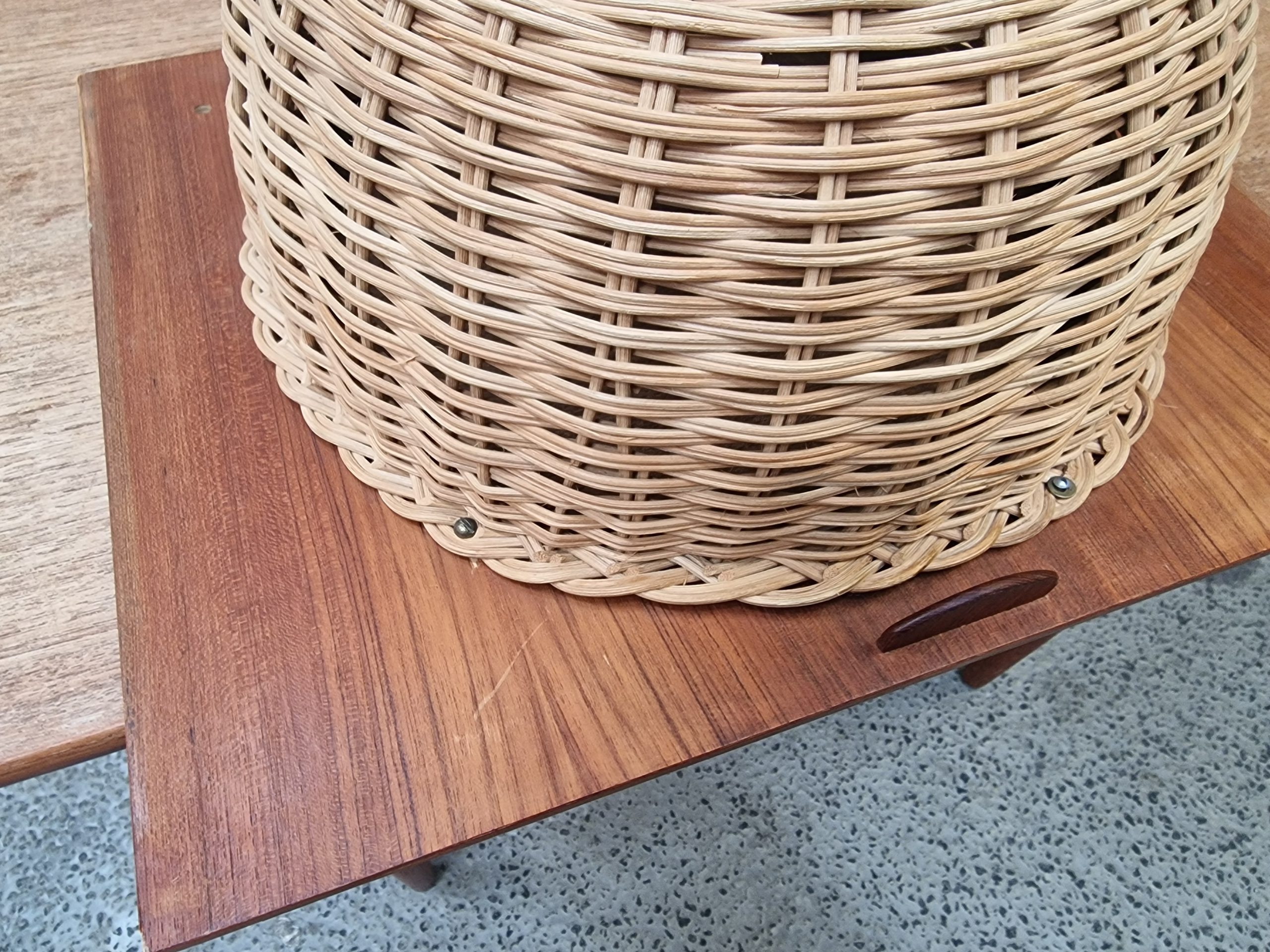 Sybord i teak med forlænger-klap, Johannes Andersen