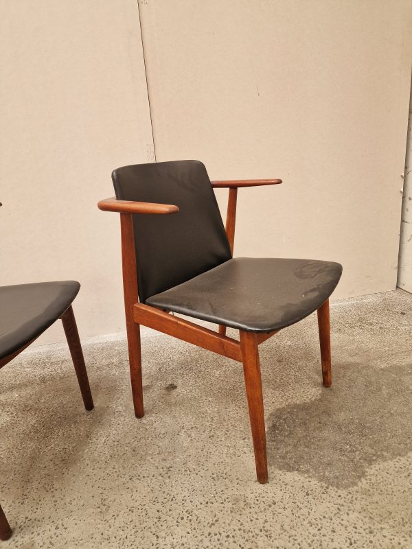 2 armstole i teak af Hans Olsen